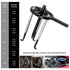 21in1Bearing Disassembly Puller Inner Hole Puller Removal Tool Three-jaw Puller Set 3 Jaw Removal Tool for Bearing Removal