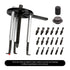 21in1Bearing Disassembly Puller Inner Hole Puller Removal Tool Three-jaw Puller Set 3 Jaw Removal Tool for Bearing Removal