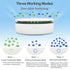 Portable Ozone & Ionic Air Purifier 2 in 1, Rechargeable, Purifying Air and Eliminate Odor Ozone Functions