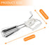 Kitchen Egg Beater, Egg Whisk Stainless Steel Rotary Manual Egg Beater Hand Beater for Mixing Whipping Beating