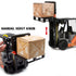 Imports Toy Forklift Truck  - Friction Powered Wheels & Manual Lifting Control - Warehouse Lifting Vehicle for Kids Play