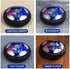 Hover Soccer Ball Boy Toys, Rechargeable Air Soccer Indoor Floating with LED Light and Upgraded Foam Bumper Perfect Birthday