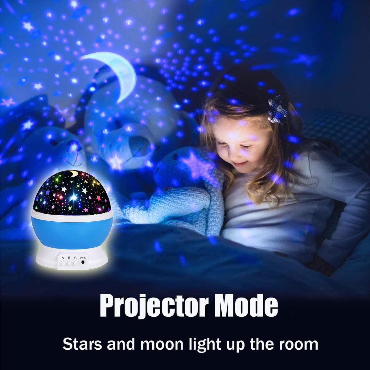 Night Lights for Kids,Star Night Light Projector for Kids Room,Glow in The Dark Stars,Christmas Birthday Gifts for Kids
