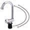 Foldable RV Faucet Universal for Car Caravan RV 360° Rotation Cold & Hot Water Mixer Water Tap,1/2