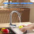 Foldable RV Faucet Universal for Car Caravan RV 360° Rotation Cold & Hot Water Mixer Water Tap,1/2