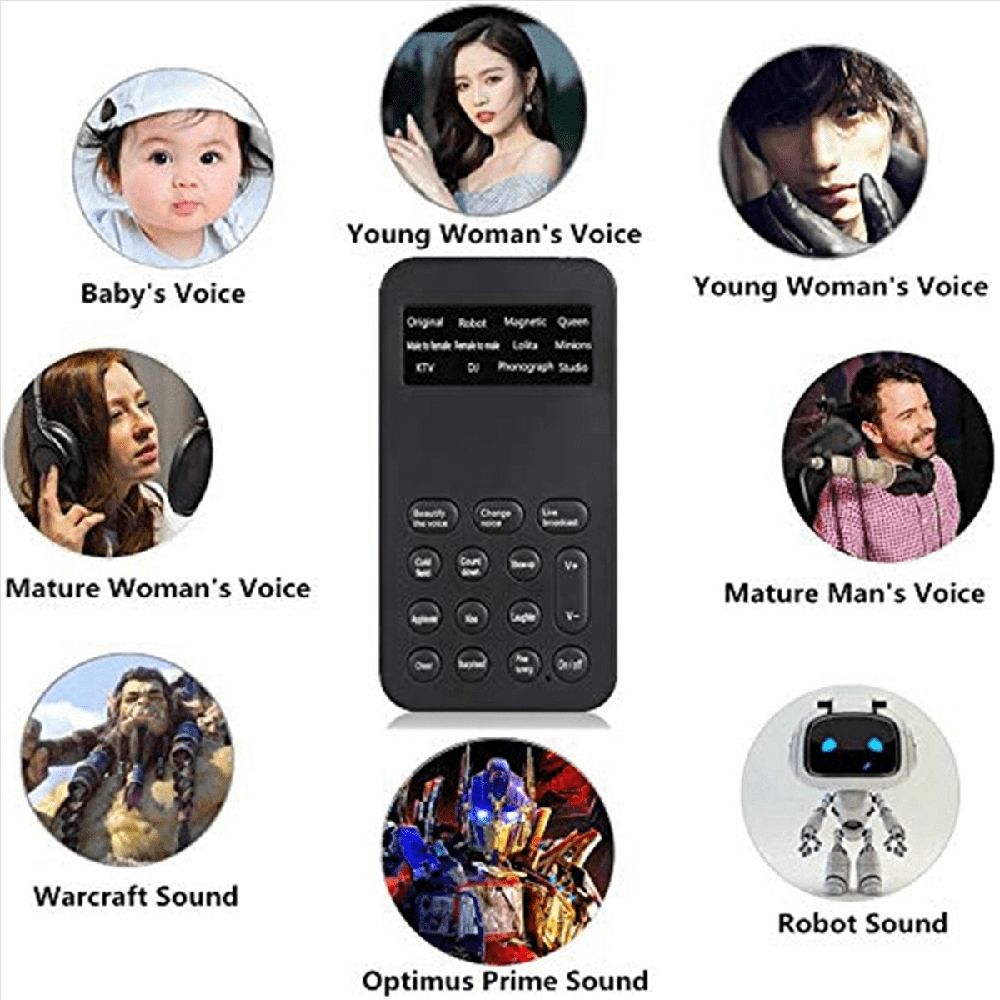 Voice Changer Handheld Microphone Voice Changer (S9)