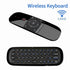 W1 Air Mouse 2.4G Wireless Keyboard Remote Control IR Remote Learning 6- Motion Sense for Smart TV Android PC