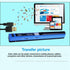 Portable Document Scanner 900DPI A4 Book and Photo Digital Scanner Instant Scanning Supports JPG/PDF Formats D