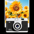4K Retro Digital Camera with WIFI Wireless Transmission 16x Digital Zoom Video Instant Thermal Camera with Flash&Filt,A
