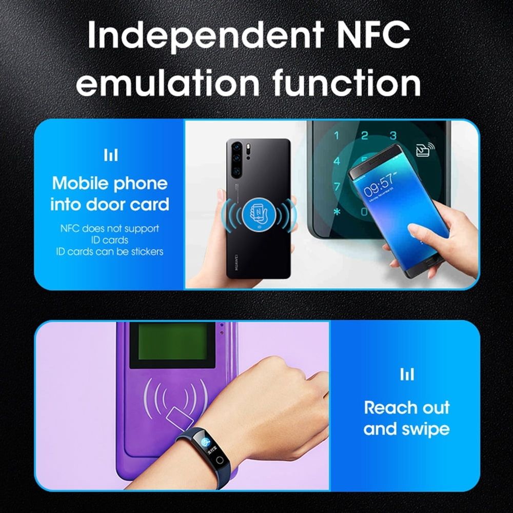 X100 RFID NFC Smart Card Reader Writer+5 X UID Duplicator ID IC Programmer Encrypted Key Copier
