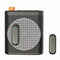 Wireless Lavalier Microphone Portable Voice Amplifier with 2 Mic, Rechargeable Speaker for Classroom, Meetings, Speeches