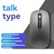 AI Smart Voice Mouse Voice to Text Mouse Rechargeable 2.4G Wireless Bluetooth Mouse Voice Input Mouse for Laptops,A
