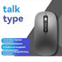 AI Smart Voice Mouse Voice to Text Mouse Rechargeable 2.4G Wireless Bluetooth Mouse Voice Input Mouse for Laptops,A