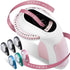 Embossing Label Maker E975 3D Embossing Label Printer Machine with 6 Rolls Emboss Tapes, Handheld Embosser, Pink
