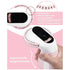 Embossing Label Maker E975 3D Embossing Label Printer Machine with 6 Rolls Emboss Tapes, Handheld Embosser, Pink
