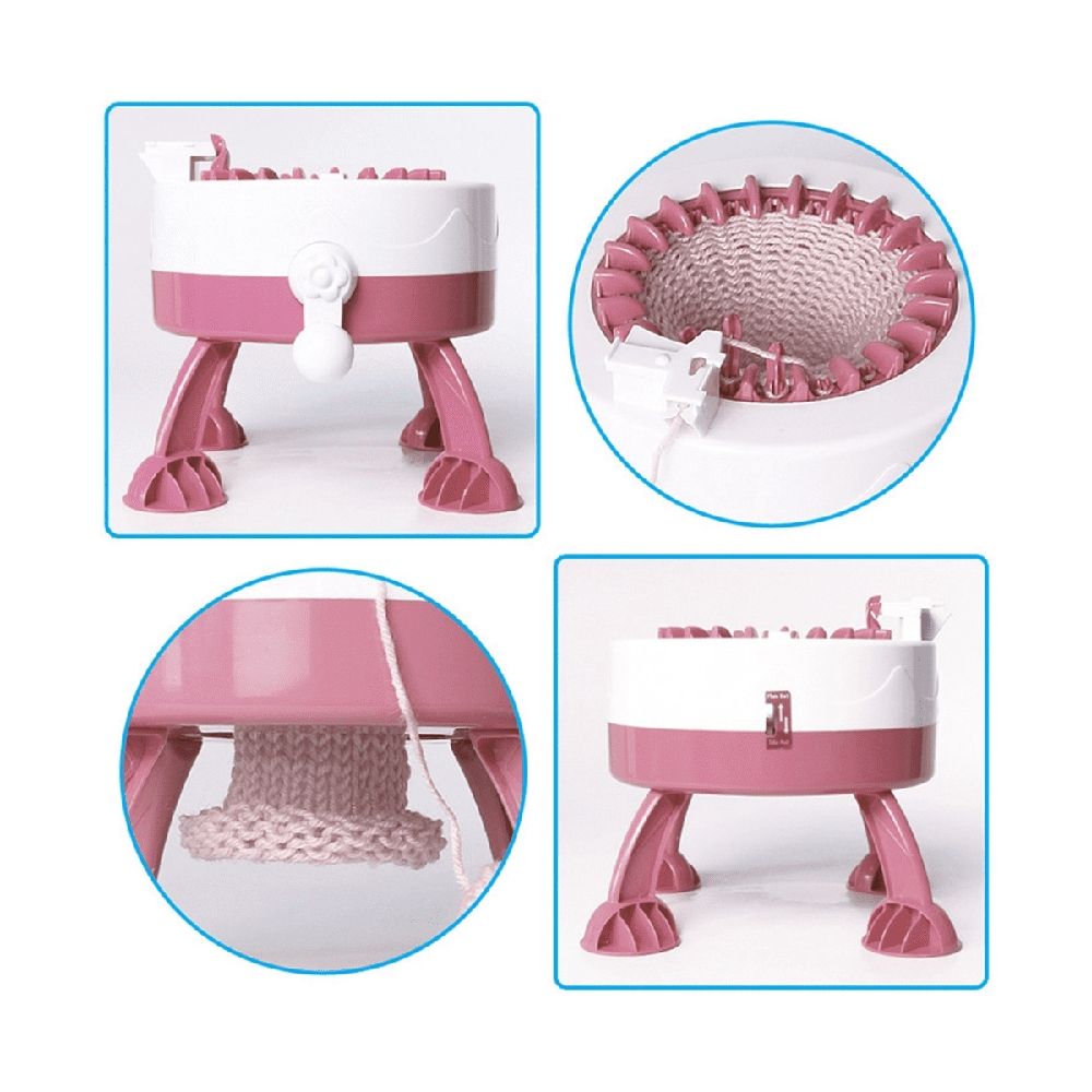 22 Needles DIY Knitting Machine Loop Weaving Weaving Scarf Sweater Hat Socks for Adults Kids