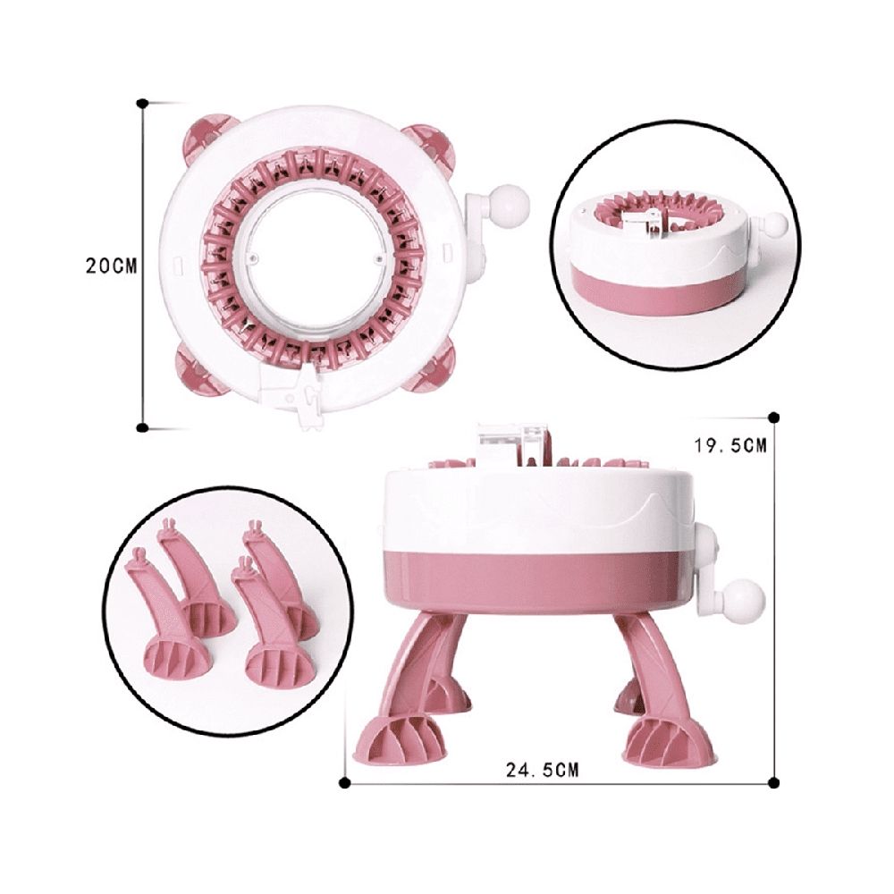 22 Needles DIY Knitting Machine Loop Weaving Weaving Scarf Sweater Hat Socks for Adults Kids