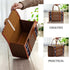 Picnic Woven Basket Wicker Storage Bag Handle Folded Fruit Shopping Food Handle Rattan Grass Fo 4475