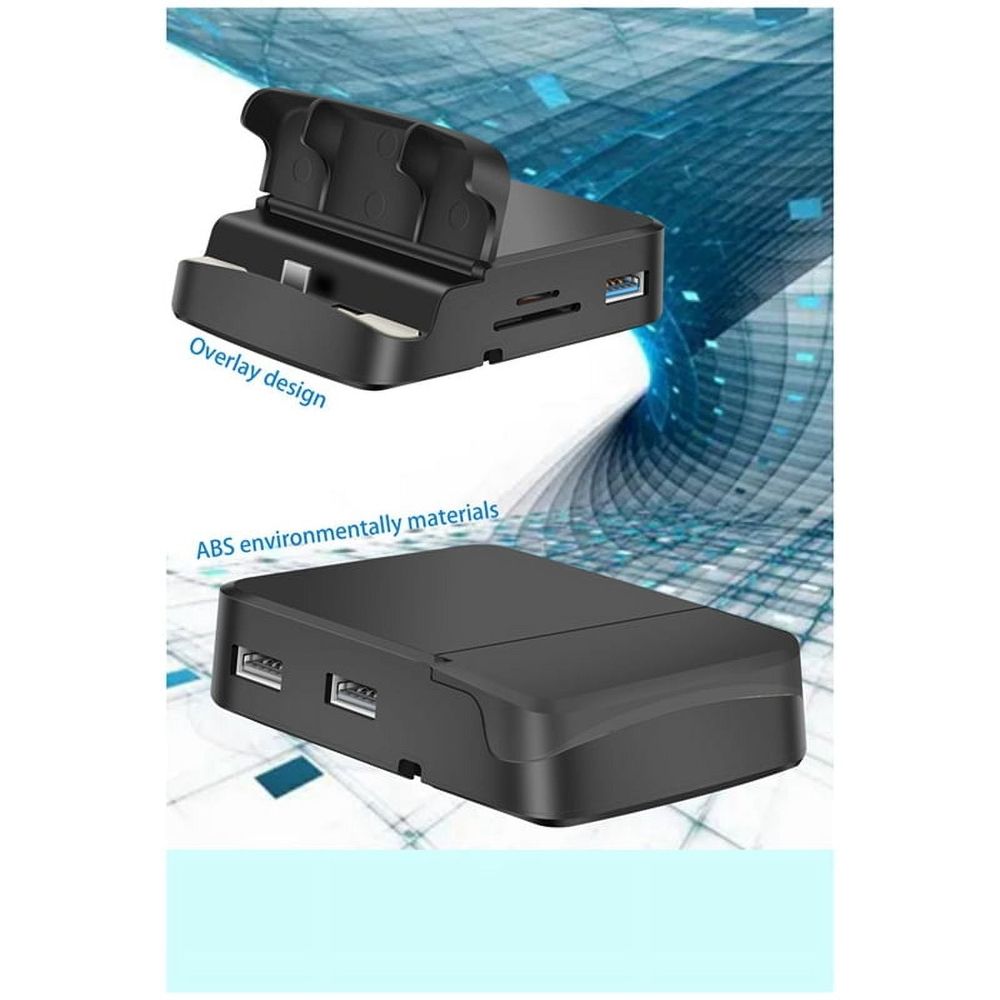 Docking Station Type C to Hdtv Docking Station Mobile Phone Holder Suitable for Mobile Phone and Laptop USB Expansion