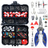 263pcs Fishing Accessories Kit,Included Plier,Hooks,Weights & Other Accessories,Fishing Bait Lure Gear Kit Gift for Men Bass Freshwater