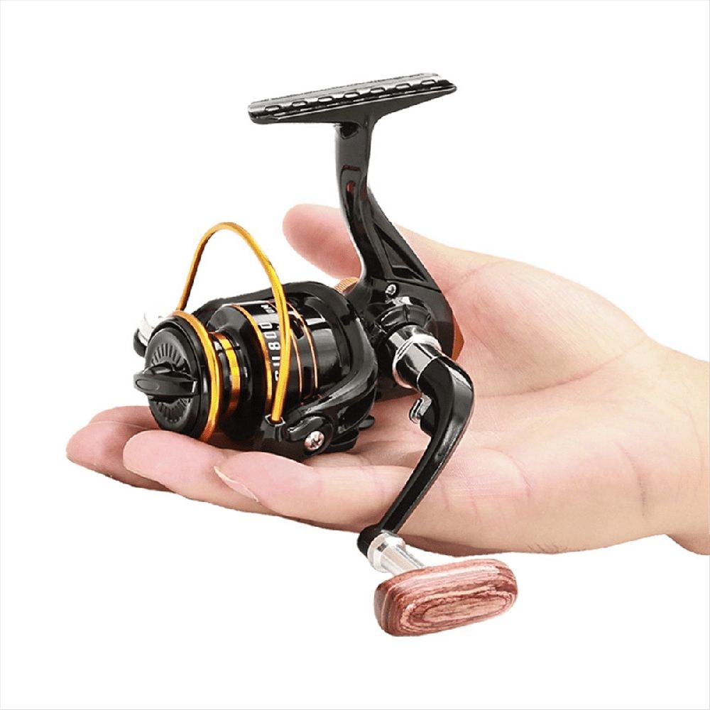 800 Series Small Rotary Fishing Reel Metal Coil 5KG Max Drag Ice Lure Saltwater Freshwater Small Fishing Wheel