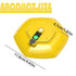 Floating & Rechargeable Bait Bucket Aerator, IPX7 Waterproof with Magnetic Charging, Ultra-Quiet Bubbler for Live Minnows, Portable Aerator for Fishing, 1 Pcs, 4.65