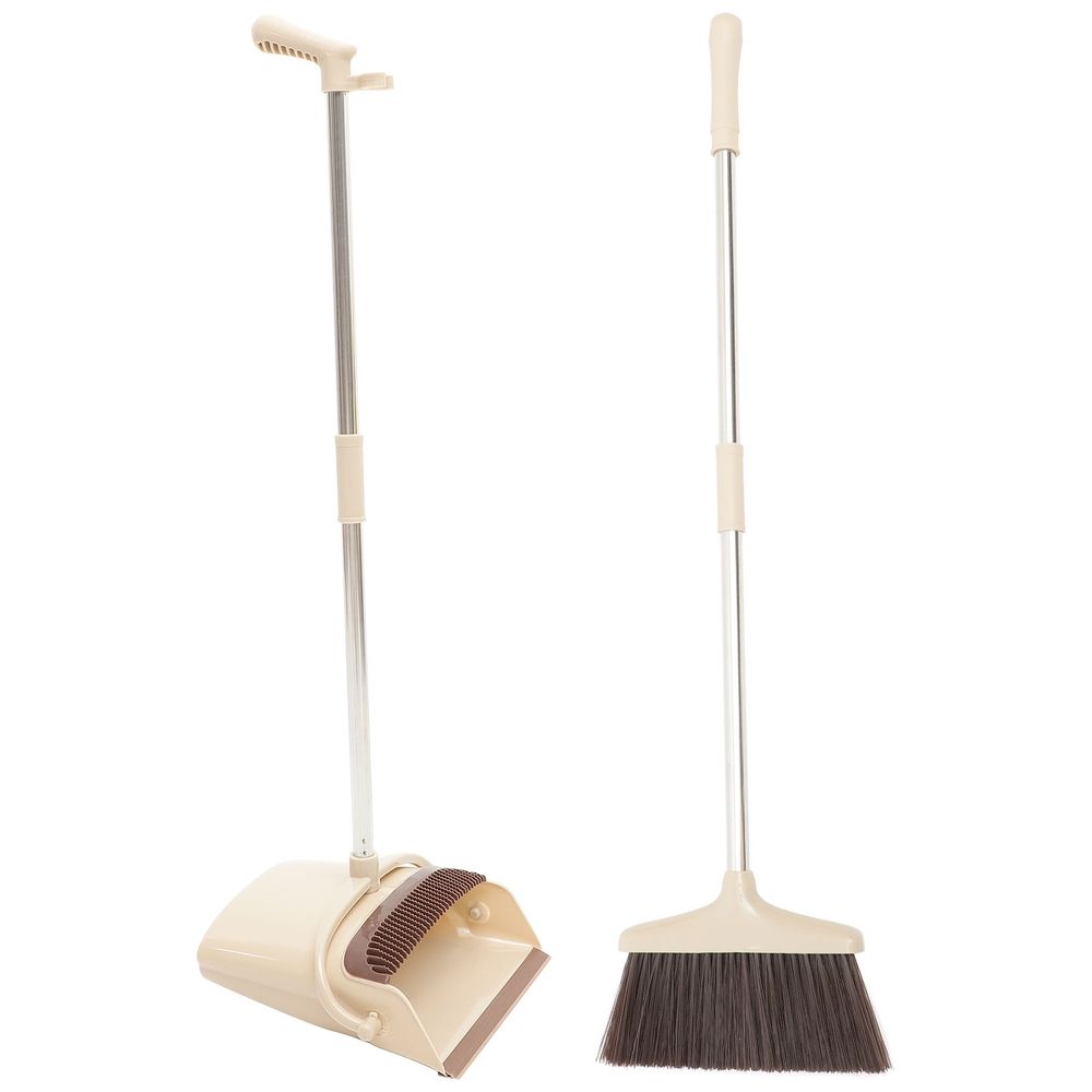 1 Set Broom and Dustpan Household Cleaning Kit, Multi-Functional Shovel Broom Set for Easy Sweeping, 35.04