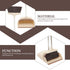1 Set Broom and Dustpan Household Cleaning Kit, Multi-Functional Shovel Broom Set for Easy Sweeping, 35.04" x 10.35" x 10.16