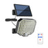 Garden Lamps Solar Wall Light Outdoor With Remote Control 16.4ft Cord Separate Solar Panel Solar LED Light Rainproof With 3 Modes For Patio Ceiling Porch Cabin Roof Tree Doorway