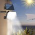 Garden Lamps Solar Wall Light Outdoor With Remote Control 16.4ft Cord Separate Solar Panel Solar LED Light Rainproof With 3 Modes For Patio Ceiling Porch Cabin Roof Tree Doorway