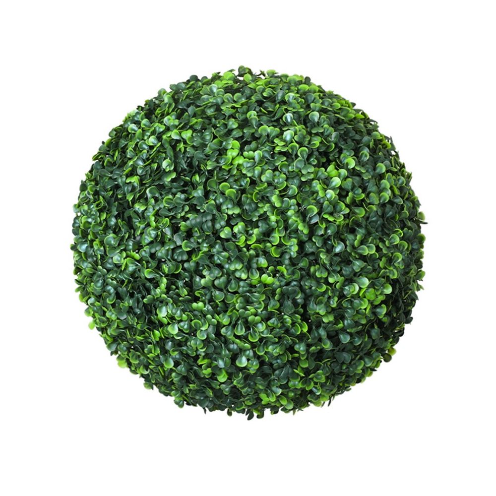 Promotion 1pc 15.7 inch 4 Layers Artificial Plant Topiary Ball Faux Boxwood Decorative Balls for Backyard, Balcony,Garden, Wedding and Home Décor (15.7 inch)