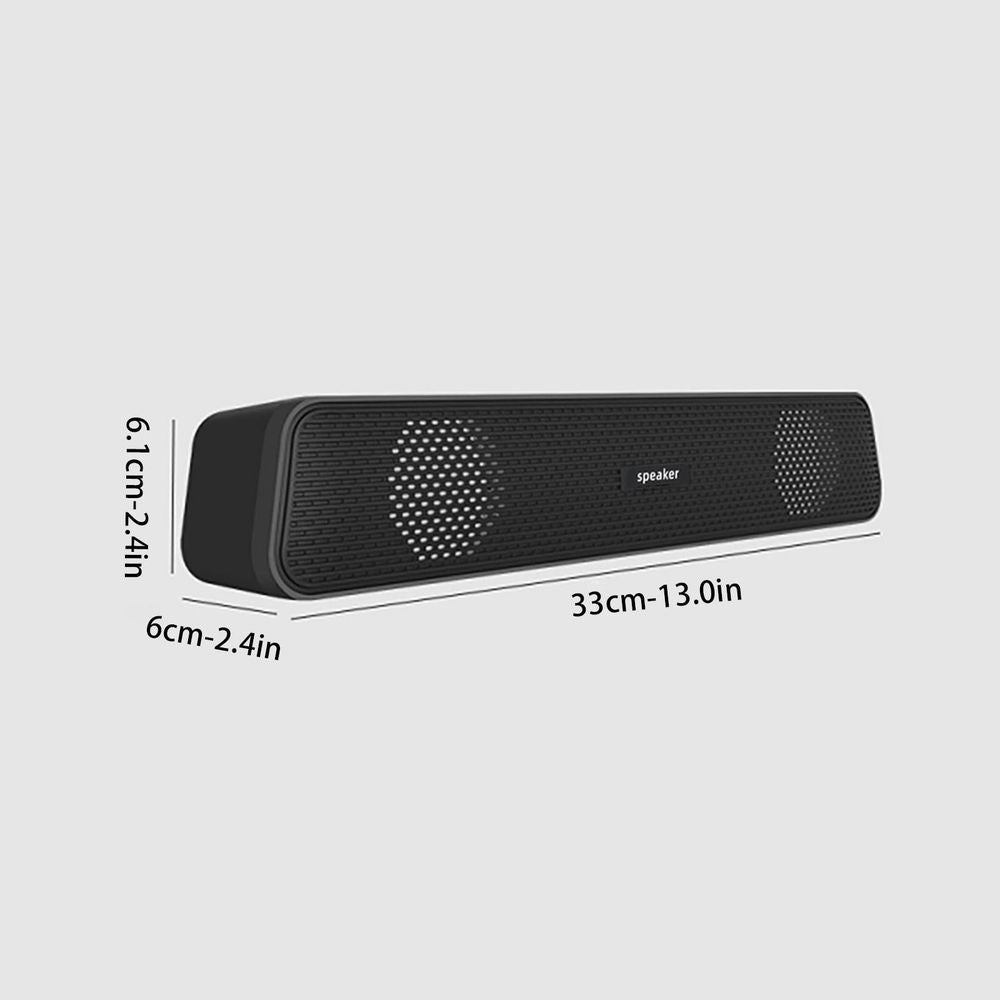 Bluetooth Speaker Speaker, Speaker, Tv Speaker,Surround Sound System, Home Built-In Subwoofer, Wired Sound System Suitable for Travel, Home And Outdoors