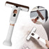 Portable Mini Cleaning Mop, Mini Sponge Mop, Wet and Dry Use Cleaning System, Mini Mop for Bathroom, Kitchen, Desktop, Glass, Living Room, Car (1 Sponge Head + 1 Squeeze Handle)