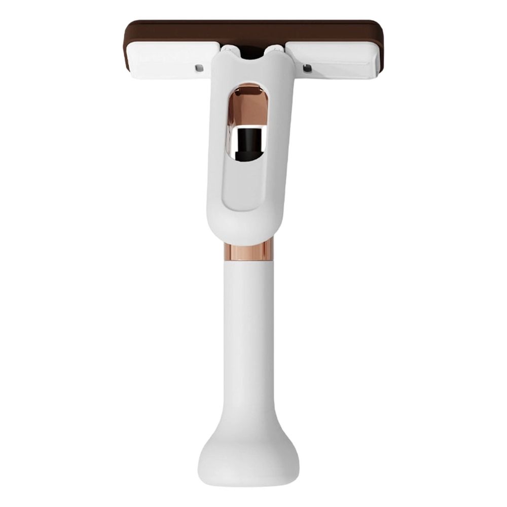 Portable Mini Cleaning Mop, Mini Sponge Mop, Wet and Dry Use Cleaning System, Mini Mop for Bathroom, Kitchen, Desktop, Glass, Living Room, Car (1 Sponge Head + 1 Squeeze Handle)