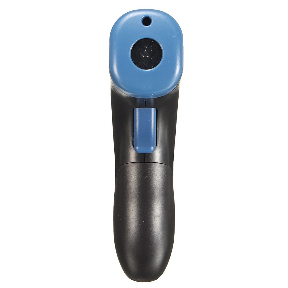 LCD Display Laser Digital Tachometer Automatic Manual Measurement Handheld Gun Type Design Blue