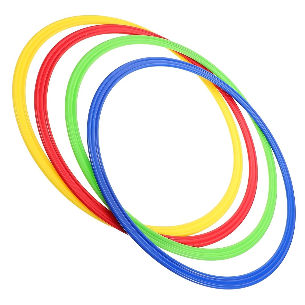 Soccer Training Rings PP Material Multi-Color for Fitness and Speed
