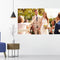 Portable Sky Blue Projector Screen for Indoor and Outdoor Use with Anti Light Material