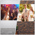 Portable Sky Blue Projector Screen for Indoor and Outdoor Use with Anti Light Material