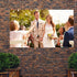 Portable Sky Blue Projector Screen for Indoor and Outdoor Use with Anti Light Material