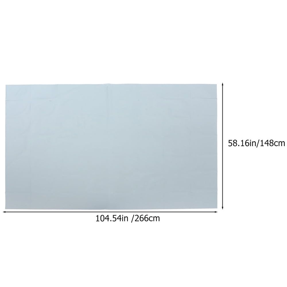 Portable Sky Blue Projector Screen for Indoor and Outdoor Use with Anti Light Material