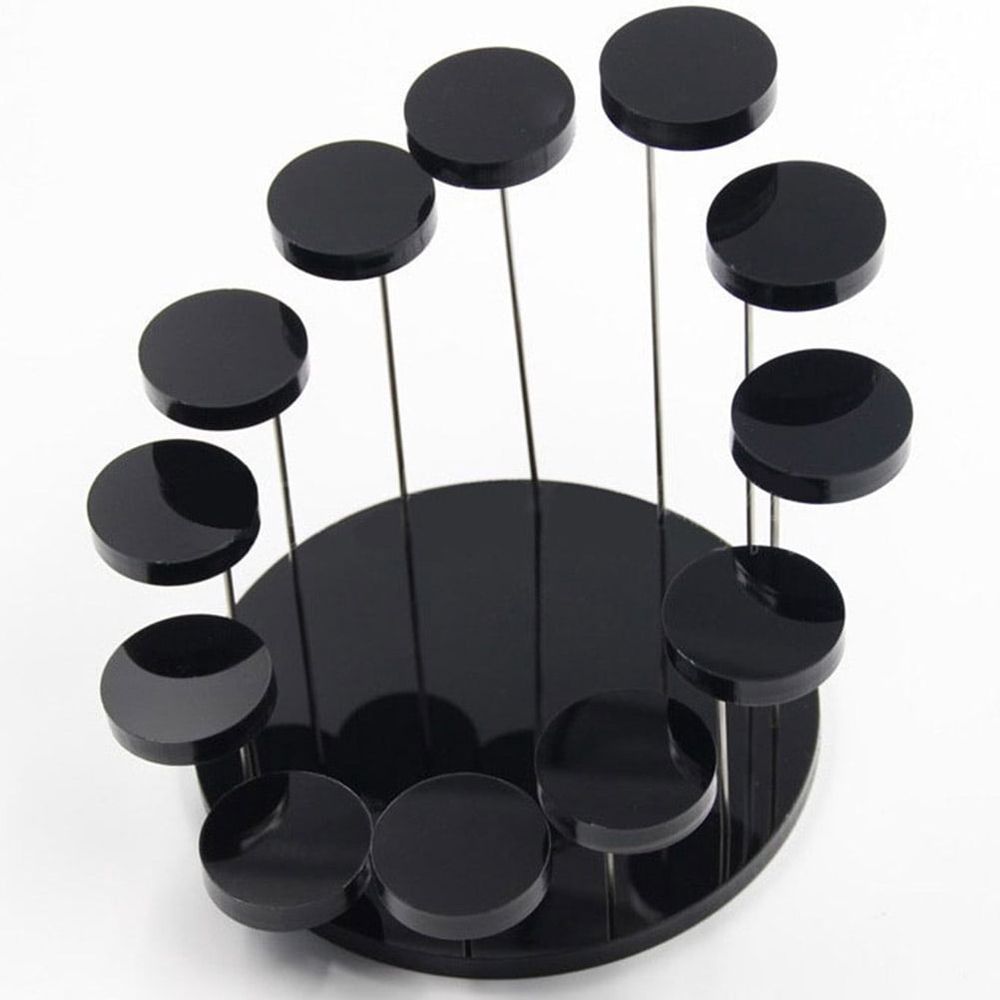 Acrylic Rotating Ring Display Rack for Organizer Stand