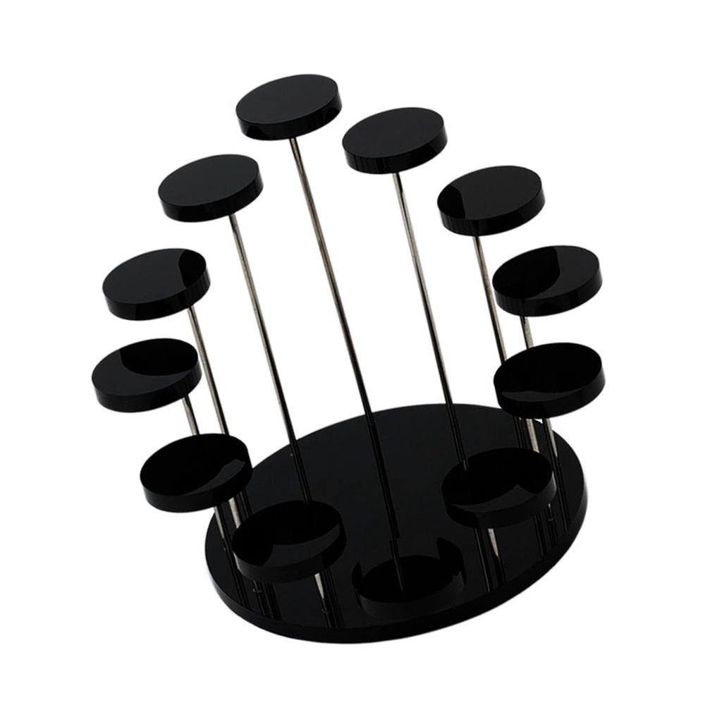Acrylic Rotating Ring Display Rack for Organizer Stand