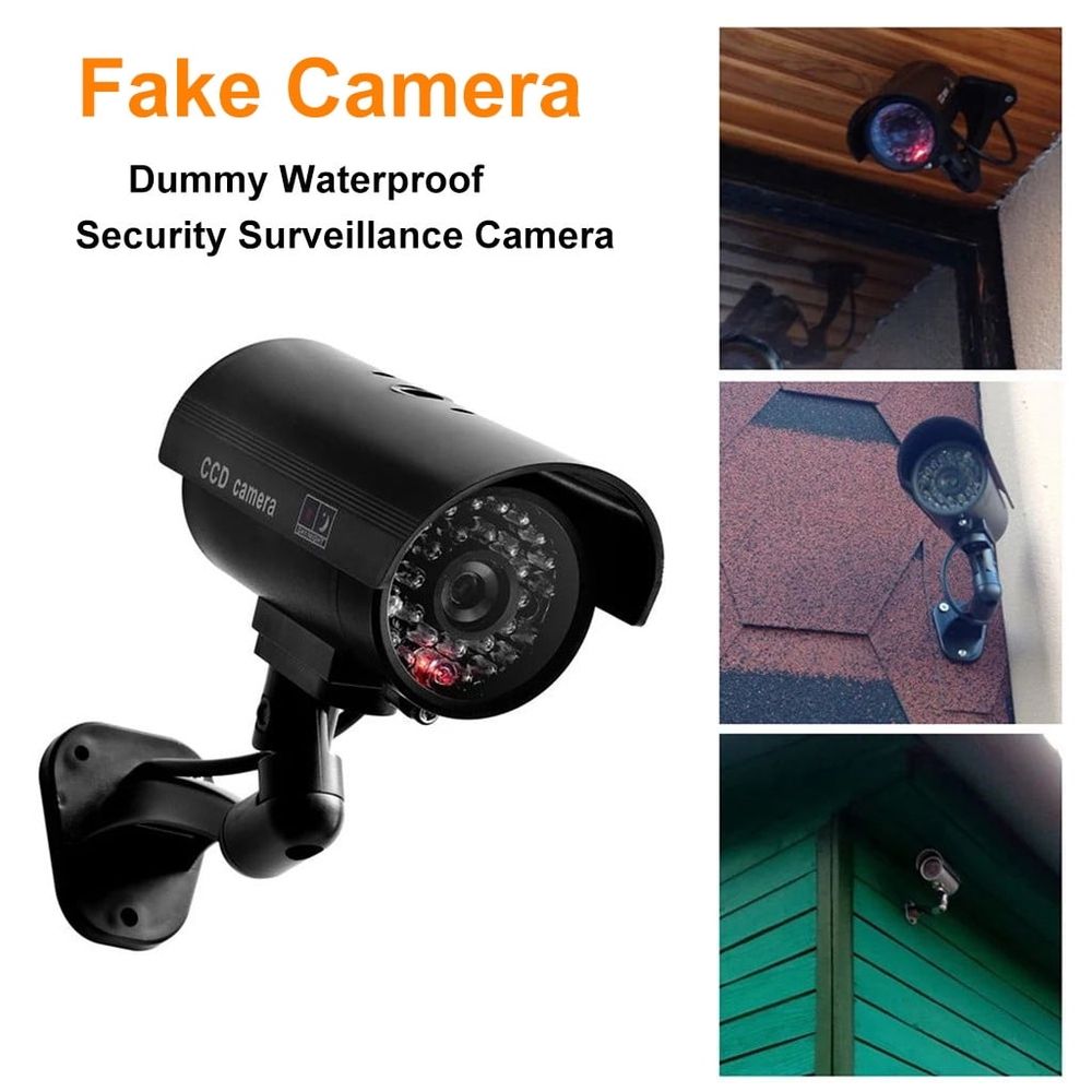 Camera Dummy CCTV Surveillance Camera,Surveillance Security Dome Camera, Indoor Outdoor Cameras,Dummy Fake Camera, Surveillance Security CCTV Dome Camera