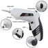 Foldable Electric Screwdriver, Rechargeable Cordless Screwdriver with USB Cable, Small Power Drill Set with Adjustable Torque and LED Light, for Home, Office, and DIY Tool Projects