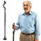 Walking Cane for Men and Walking Canes for Women Special Balancing - Cane Walking Stick Have 10 Adjustable Heights - self Standing Folding Cane, Portable Collapsible Cane, Comfortable and Lightweight