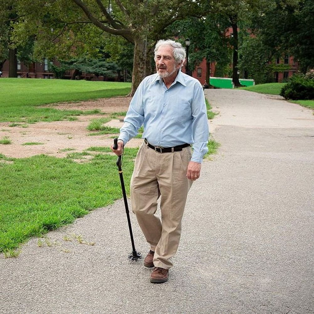 Walking Cane for Men and Walking Canes for Women Special Balancing - Cane Walking Stick Have 10 Adjustable Heights - self Standing Folding Cane, Portable Collapsible Cane, Comfortable and Lightweight