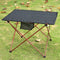 Ultralight Backpacking Table - Collapsible Camping Table with Storage Mesh for Camping Gear Accessories, Hiking, Mountaineering, Outdoor Travel