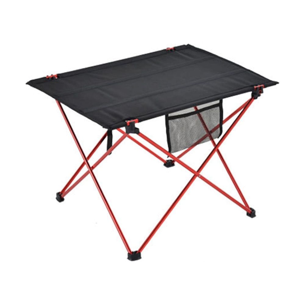 Ultralight Backpacking Table - Collapsible Camping Table with Storage Mesh for Camping Gear Accessories, Hiking, Mountaineering, Outdoor Travel