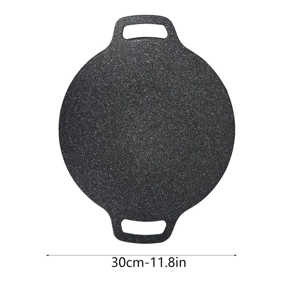12.6 in Round Gourmet Metal Griddle Pan