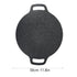 12.6 in Round Gourmet Metal Griddle Pan
